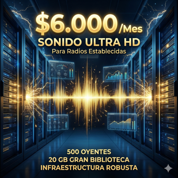 Plan Ultimate: Streaming HD 500 + Procesamiento Pro